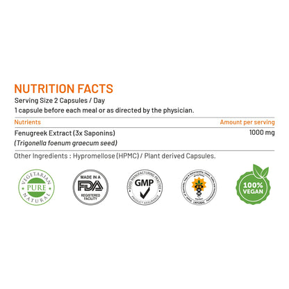 Natural Pure Fenugreek Extract